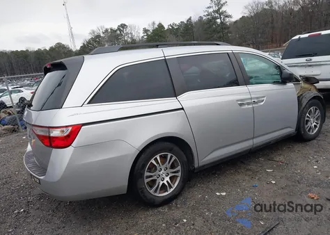 2012 Honda Odyssey Ex from USA, damaged, VIN 5FNRL5H42CB017844